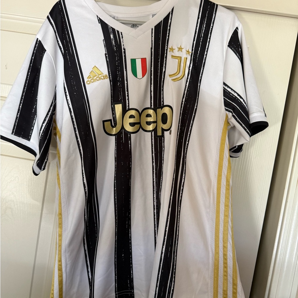 Adidas Juventus Striped Soccer Jersey
